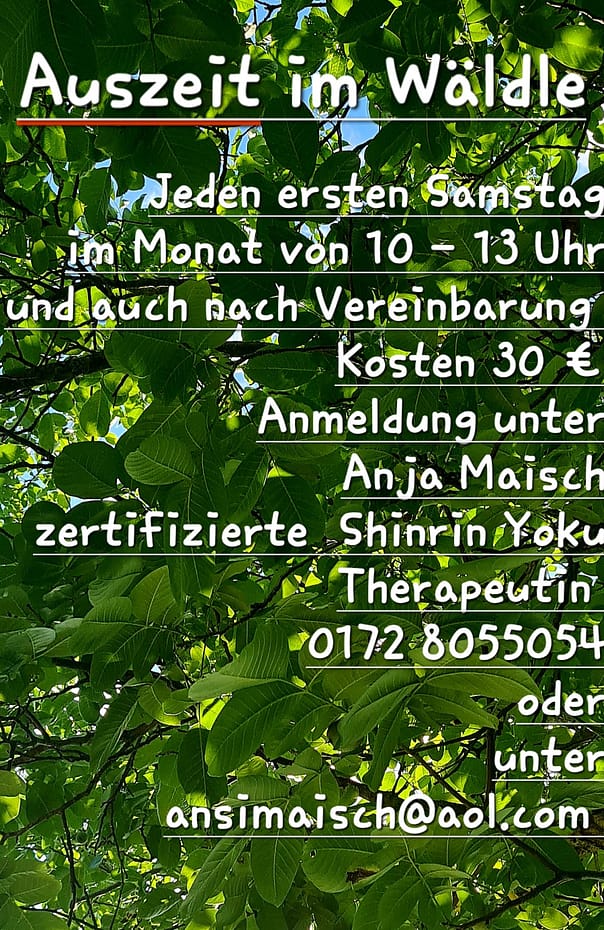 Waldbaden mit Anja 